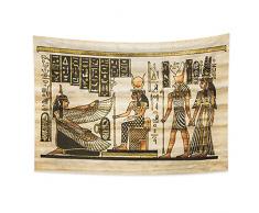 YongFoto 100x70cm Antico Egitto Arazzo Faraone Dio Horus Geroglifici Papiro Simbolo Antica civiltà Appeso a parete Arazzi per Casa Parete Decor Tovaglia Coperta