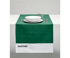 Pantone™ - Runner da Tavolo in 100% Cotone da 220gr. 45x145 cm, Verde