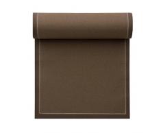Mydrap Rotolo tovagliolo per Il Pranzo 100% Cotone 20,1 cm x 20,1 cm con 25 tovaglioli per Rotolo, Cotone, Ecru, Luncheon Napkin