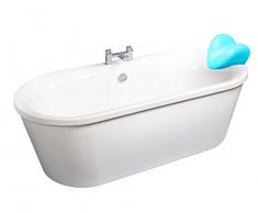 Outlook Design V842300067 Relax Fluo Cuscino Poggiatesta per Vasca da Bagno, Azzurro Fluo