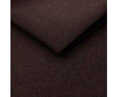 HEKO PANELS Stoffa al Metro Tessuti e Stoffe a Metro - 100% Poliestere Facile da Pulire - Tessuti per Tappezzeria per Divani Sedie Poltrona e Cuscini - Marrone Scuro