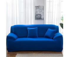 Fodera per divano in tinta unita, 1, 2, 3, 4 posti, Klippan con tessuto spandex, protezione per divano a prova di polvere, fodera per divano ad alta elasticità con fondo elastico