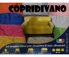 Copridivano 2 posti in tessuto elastico VERDE