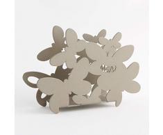 Porta tovaglioli Farfalla Sabbia Arti & Mestieri