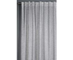Gardinia Tenda con fettuccia, Grigio, 140 x 245 cm