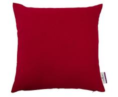 Tom Tailor 580742 T-Dove Federa senza cuscino 60 x 60 cm colore: Rosso scuro