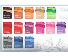 Copripiumino Matrimoniale di Microfibra Marta Marzotto Double Face (Rosso /Bordeaux)