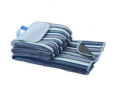 Coperta da Picnic Riviera con Fondo Impermeabile in Plaid Pile