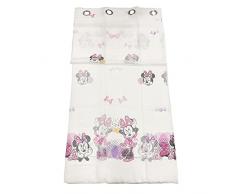 F.lli Carillo Tenda Minnie Mouse Disney 1 Velo Idea Regalo Cameretta 140x290 con Borchie 4293