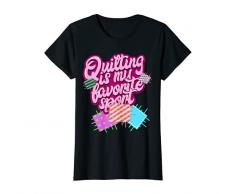 Donna Trapuntare Quilt Patchwork - Trapuntare Trapunta Nonna Maglietta