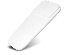 Materasso Carrozzina Made in Italy-Culla Neonato-Lettino Bambino-Passeggino Trio-Cuscino Neonati-Cuscino Compreso- Letto Prima Infanzia- Materassino Universale Antisoffoco 72 x 32/26cm