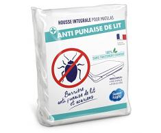 Sweetnight - Fodera integrale per materasso 180x200 cm | Anti cimice e antiacaro | Rinnova materasso: Protegge completamente il tuo materasso | Chiusura a cerniera | Senza trattamento chimico