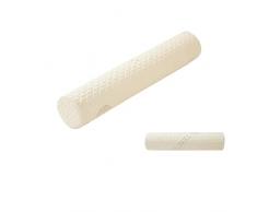 Cuscino cilindrico per il collo, cuscino di sostegno cervicale rotondo, per il sollievo dal dolore alla nuca, alla parte bassa della schiena e alle ginocchia(17,7 x 3,1 pollici)