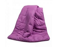 Caleffi 55184 Microfibra Kim Scaldotto Imbottito Plaid, Ciclamino (12916)