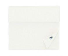 LINEN & COTTON Runner da Tavolo Amelia, 50% Lino, 50% Cotone - Bianco (47 x 270cm)