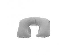 Cuscino da viaggio gonfiabile per nuca, ca. 43 x 27,5 cm, in confezione con header card