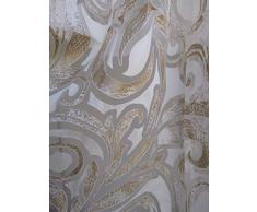 Generico TendeArredoTessile Tenda a Metraggio in Devorè Moderna Alta 300 cm