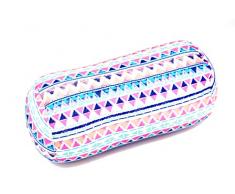 Kamaca Cuscino cervicale da viaggio con rivestimento delicato sulla pelle, universale, supporto e pratico per i viaggi