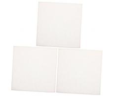 FRCOLOR 6 Pezzi Asciugamano Per Il In Lino Asciugamani Bagno Assorbenti Asciugamani Bagno Usa E Getta Asciugamano Bagno Ad Asciugatura Rapida Carta Quadrata Asciugamani Per