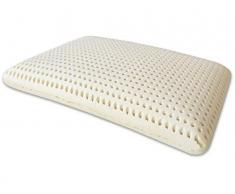 viglietti Guanciale Cuscino Lettino Scuola Materna con Certificato di Lattice 100% Naturale Saponetta h.8 - Ultra Traspirante Naturale e Sano 100% Misura 53x30x8