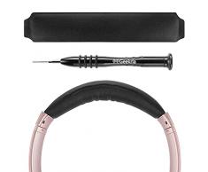 Geekria Cuscino per fascia in pelle con proteine compatibile con Bose QuietComfort 35 ii Gaming, QC35 II, QC35 fascia di ricambio per cuffie/cuscino per fascia/parti di ricambio per cuscinetti