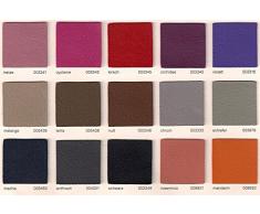 Schienale-schienale per pallet cuscino in ecopelle fiamma-rallenta scelta, Menta, 120x43x10cm