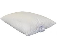 Daunen Step Cuscino in piuma Diamant | 50x80 cm - standard Italia Per chi dorme di schiena o di lato Puro piumino: molto soffice