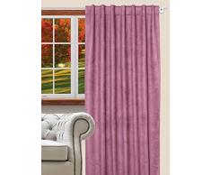 Splendid Victor - Tenda con Passanti nascosti, 140 x 260 cm, Colore: Viola