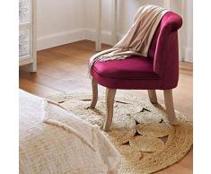 Tappeto traforato in juta