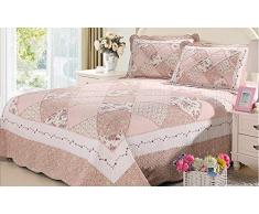 Copriletto Matrimoniale Cotone Trapuntato Copriletti Eleganti Patchwork Coperte Letto Federa Matrimoniali Coperta Di Cotone, Stampa Trapunta Matrimoniale,Patchwork24