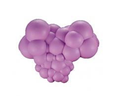 Outlook Design V841C00064 Bubbles Cuscino Poggiatesta per Vasca da Bagno, Lilla