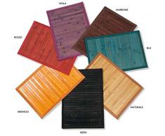 CASA TESSILE Bamboo Colors Tappeto corsia Multiuso - Viola, 55x230 cm.