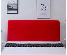 OOFAYWFD Fodera per Copri-Testiera del Letto Singolo/Matrimoniale in Protettore Moderno Elasticizzato Copertura Antipolvere Elastico Fodera per Testiera Decorazione. (Color : W, Size : 180-200cm)