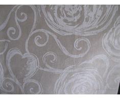 Tuttoperlacasashop Stoffa Tessuto per TOVAGLIA-Cuscino- Tenda Country provenzale 20 mt Camelia