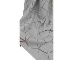 Generico TendeArredoTessile Tenda a Metraggio in Devorè Moderna Alta 300cm in Organza e Georgette