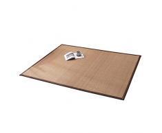 JIAJUAN Giapponese Tradizionale Naturale bambù Tappeto Sala da tè Stanza Zen Pavimento Stuoia Antistatico Antiscivolo Casa La Zona Tappeti (Color : D, Size : 150x200cm)