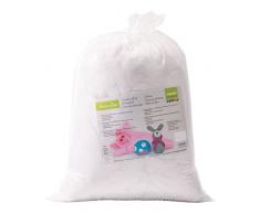 Vaessen Creative Soffice Bianca in Poliestere Fibrefill Giocattoli Fai Da Te, Cuscini e Imbottitura per Progetti Creativi, 1000gr