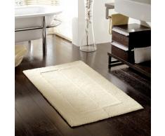 Kleine Wolke Havanna - Tappetino da bagno di 6 varianti dimensione e 4 colori, 100% cotone a fibra lunga Badteppich, natur, 85x150 cm - (5418 202 453) Beige