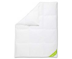 Koru Kids Piumone per bambini, 100 x 135 cm, 100% piume canadesi - Coperte per bambini, mini piumone, 100 x 135 cm made in Germany - per bambini e neonati (200 grammi di imbottitura - bianco).