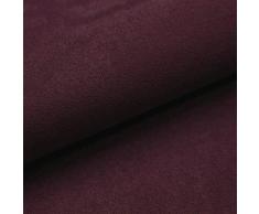 HEKO PANELS Stoffa al Metro Tessuti e Stoffe a Metro - 100% Poliestere Resistente allo Strappo e ai Raggi UV - Tessuti per Tappezzeria per Divani Sedie Poltrona - Prugna