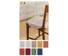 CASA TESSILE Mexico Cuscino coprisedia cm 40x40 con Alette - Verde Salvia