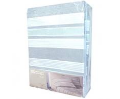 Flanella 100% di puro cotone Completo letto MATRIMONIALE due 2 piazze lenzuola sopra + lenzuolo sotto con angoli + 2 federe ZUCCHI BASICS (Keen col 3)