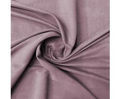 Tessuto Microfibra Altezza 150 cm Vendita al Metro Stoffa Ideale per Rivestimenti (Rosa Cipolla)