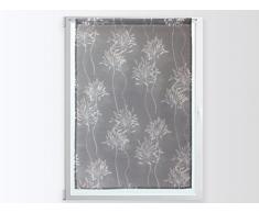 Soleil dOcre 043674 Tenda in poliestere,Motivo floreale, 60 x 90 cm, Poliestere, Grigio, 60 x 90 cm