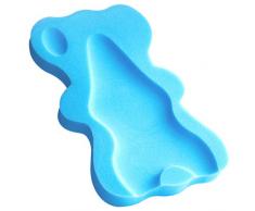Spugna da bagno per neonato per età 1-3Y Comodo tappetino da bagno per neonati Cuscino da bagno antiscivolo (Blu)