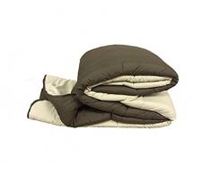 trapunta invernale double face matrimoniale il mitico di IRGE marrone/beige made in italy