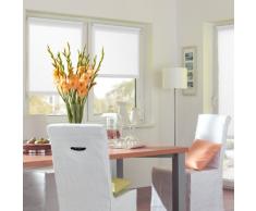 GARDINIA Tenda a rullo con morsetto di fissaggio o adesiva, Per luce diurna, Opaca, Kit di montaggio incluso, EASYFIX Tenda a rullo avvolgibile, Bianco, 75 x 150 cm (LxA)