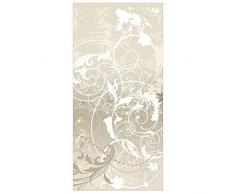 Tenda a pannello Pearl Ornament Design 250 x 120 cm incl. supporto trasparente