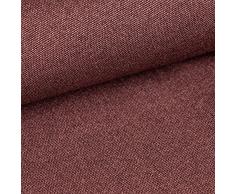 HEKO PANELS Tessuti e Stoffe a Metro Arredo Tessuti per Tappezzeria per Divani Cuscini Poltrona e Sedie - Stoffa al Metro Fatto di Poliestere Resistente allo Strappo - Colore del Vino
