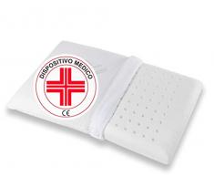 eBedding® Cuscino per Bambino in Memory Altezza 5,5cm Dispositivo Medico Guanciale Antisoffoco per Lettino e Culla Ultra Traspirante sfoderabile Ipoallergenico Misura 50x30cm